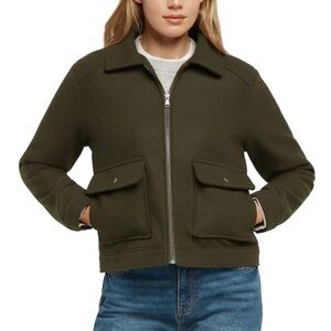 Banana Republic Women's Dark Green Utility Jacket size XL